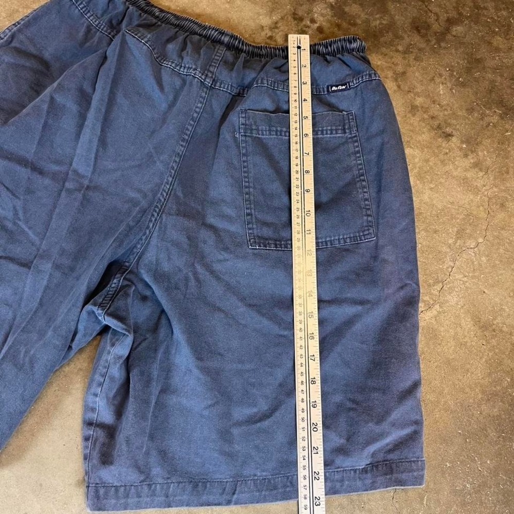 Vintage 90s No Fear navy blue baggy shorts Men's Size XL - Picture 8 of 8